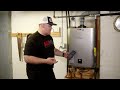 tankless water heater install rinnai sensei rxp series aune plumbing