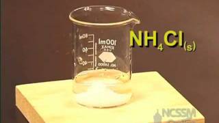 Dissolving of NH4Cl: An Endothermic Process