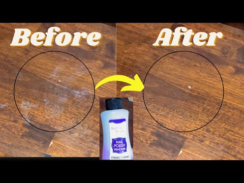 How To Repair Acetone Damage On Leather