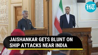 Jaishankar 'Boldly' Bashes Ship Attacks Near India During Talks With Iran; 'Direct Bearing On...'
