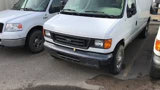 Lot 566 - 2007 Ford Econoline E250 Van  - Lot 566