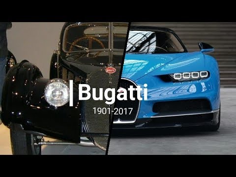 Bugatti Transformation Evolution (1901 - 2017) - YouTube