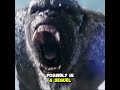 shimo is a future ally of kong after godzilla x kong the new empire... shorts