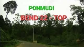 Ponmudi Hair Pin Bend 22 to Ponmudi Hill Top