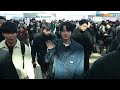 방탄소년단 진 언제 만나도 멋 진 우리들의 갓 진 출국 ✈️bts jin icn airport departure 2025.2.23 newsen