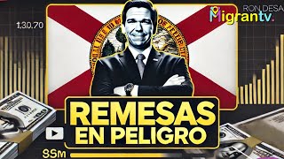 ¡Ron DeSantis amenaza las remesas en Florida! Impacto en inmigrantes y economía | Última hora 2025