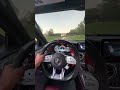 super crazy kick down in amg c43 amgperformance exhaust shorts