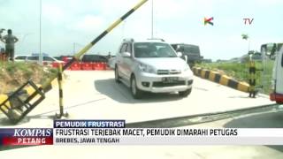 Pemudik Frustasi Akibat Terjebak Macet