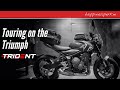 Triumph Trident 660 touring setup in India by happinessperkm | ride more