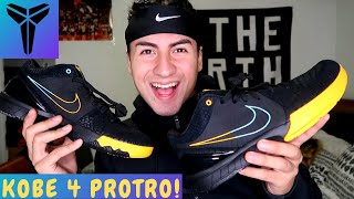 KOBE 4 PROTRO SNAKESKIN **On Feet  Review \u0026 Unboxing