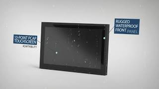 3D exploded view for LCD monitor