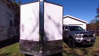 7x14 Alcom Stealth Cargo Trailer