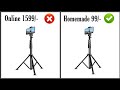 How To Make Tripod Using Selfie Stick | DIY Tripod | Selfie Stick Mobile Stand |By- Creative Shivaji