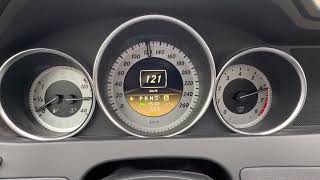 Mercedes-Benz C250 Coupe (C204) Acceleration