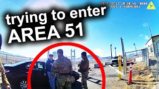 Man Breaches The Gates Of Area 51