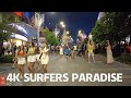 [4k] Explore Surfers Paradise First Friday 2024 | Surfers Paradise | Gold Coast | QLD | Australia