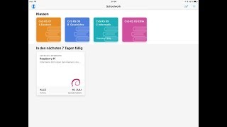 iPad in der Schule - Die App Schoolwork für iPad-Klassen