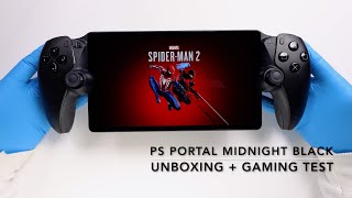 Midnight Black PS Portal Unboxing ASMR [4K]