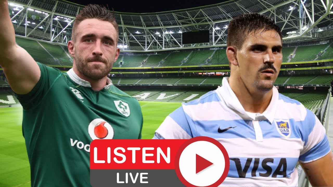 Ireland Vs Argentina 2021 Live Rugby Commentary - YouTube