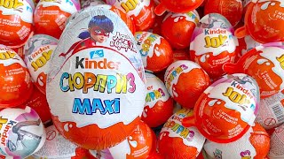 Junya 190000 Yummy Kinder Joy Chocolate, Kinder Surprise Opening ASMR Lollipops Some Lot's of Candie