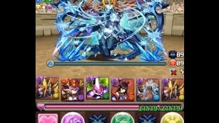 パズドラ【第3回・チャレンジダンジョン！Lv10】光アヌビスPT　(道中ノーコン)