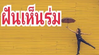 ฝันเห็นร่ม☔ทำนายว่า?