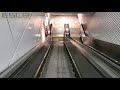 ＪＲ登戸駅 多摩川口 エスカレーター 下り 東芝 noborito station escalator 東芝