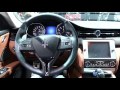 2016 maserati quattroporte s exterior and interior walkaround 2015 la auto show