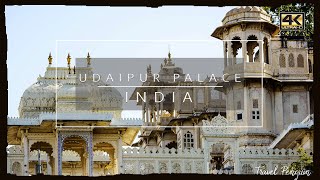 UDAIPUR, City Palace ● India 【4K】 Cinematic [2020]