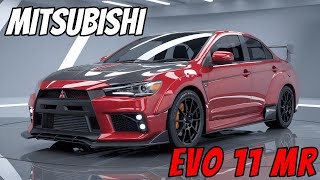 Insane 2025 Mitsubishi Evo 11 MR: Unleashed \u0026 Unhinged!