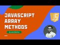 JavaScript Array Methods like concat, join, slice, splice, filter, map and many more - ECMAScript
