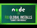 Fix Global Installs Not Working | 