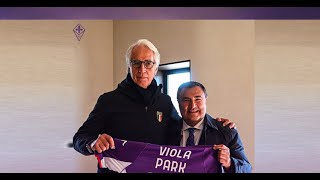 Giovanni Malagò al Viola Park