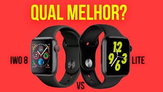 Comparativo: IWO 8 vs IWO 8 Lite - Qual vale mais a pena? Qual melhor? - Smartwatch IWO 8