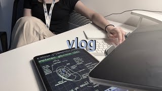 STUDY VLOG. motivation, science, library, living alone in the UK, pharmacy foundation in Nottingham