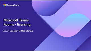 Microsoft Teams Room licensing