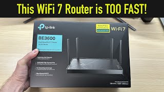 TP-Link BE3600 WiFi 7 Router Review [Speed Test \u0026 Features Overview]