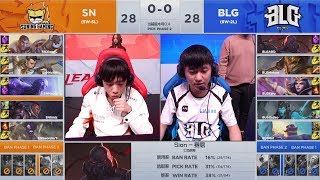 【LPL春季賽】第7週 BLG vs SN #1