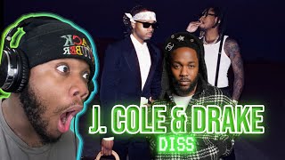 Kendrick Lamar Disses Drake & J. Cole!!! Future, Metro Boomin - Like That | Reaction