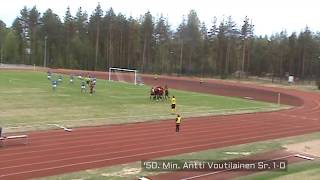 3.6.2017 Kultsu FC-Mikkelin Palloilijat Kakkonen ottelukooste