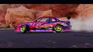 Laps at Red Rock in replica Naoki Nakamura D1 car - CarX drift racing online