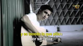 Alex Ubago - ¿Que Pides Tú? (Official CantoYo Video)
