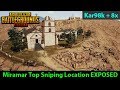 My Favorite Miramar SNIPING Location EXPOSED | Time for CHURCH!! | PUBG Mobile 0.5.0