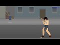 girl test stick nodes animation