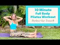 10 Minute Full Body Pilates Workout - Perfect Travel Workout!