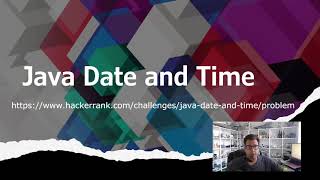 Java Date and Time - HackerRank