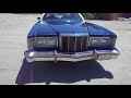 1979 mercury cougar xr 7 xr7 w chamois decor group option