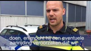 Politie geeft helikopterbeelden vrij van spectaculaire achtervolging