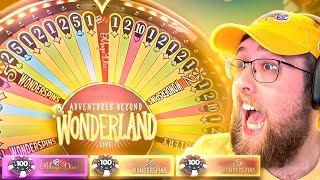 HUGE BETS ON ADVENTURES BEYOND WONDERLAND GAME SHOW!