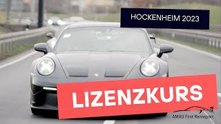 Rasante Action auf der Rennstrecke: AMAG First Rennsport Lizenzkurs 2023 in Hockenheim!